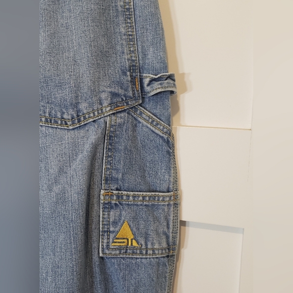 Levi's Vintage Silvertab Carpenter Jeans Y2K Size 32 X 29 100% Cotton Lightwash - Picture 13 of 16